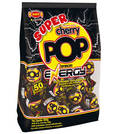 Super Cherry Pop Energy Stand Up - 