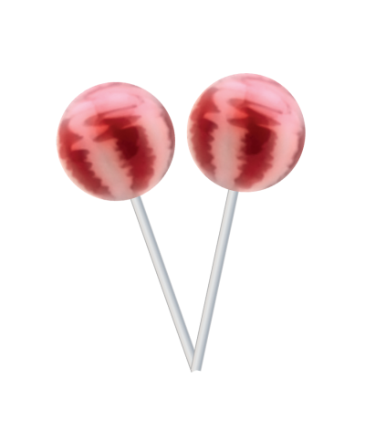 Original Gourmet Lollipop (31g) – Cherry Cheesecake - 