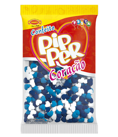 Pipper Azul Colorido - 
