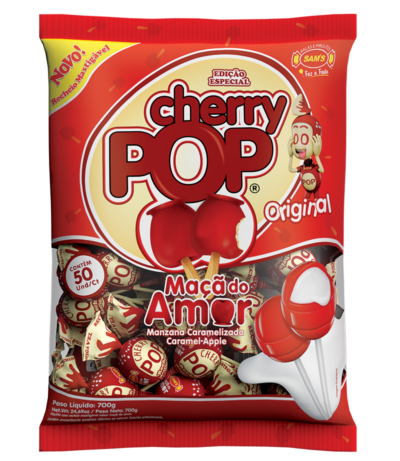 Cherry Pop Maça do Amor - 