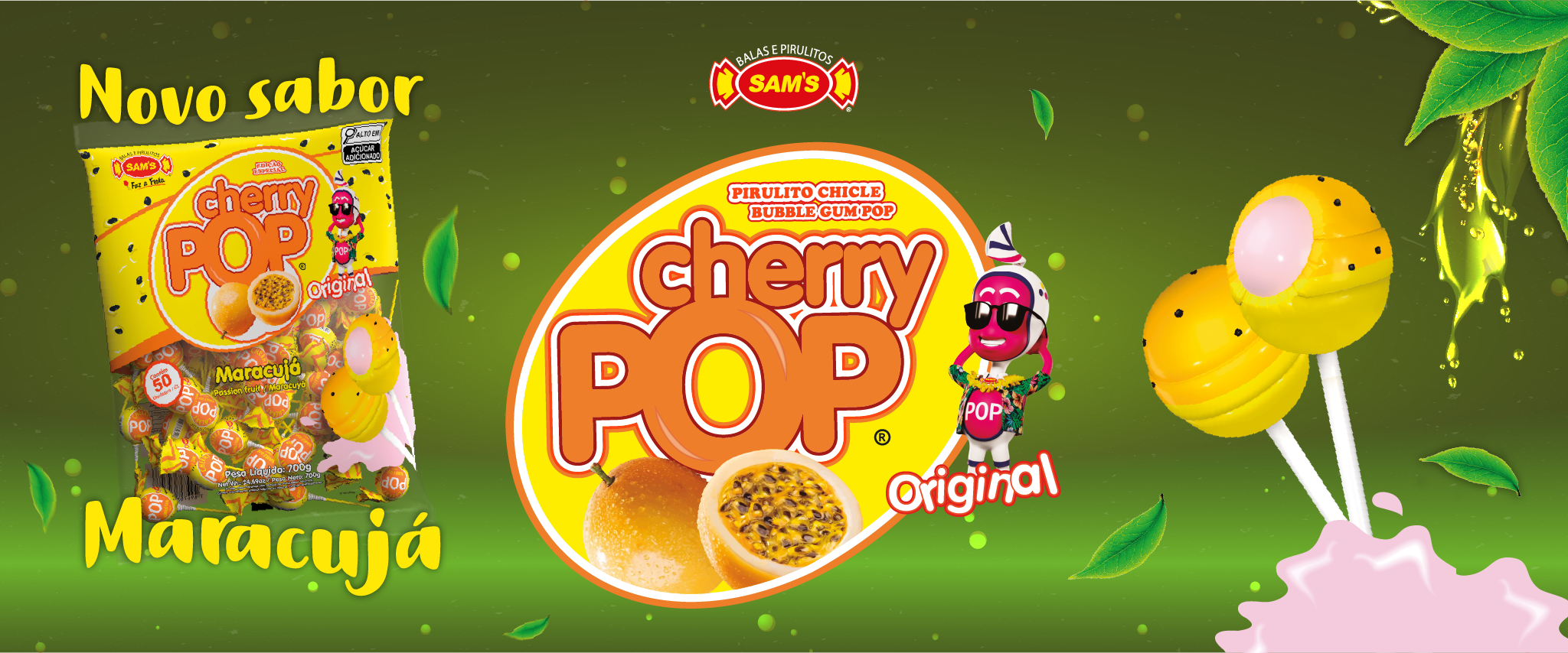 Cherry Pop Maracujá