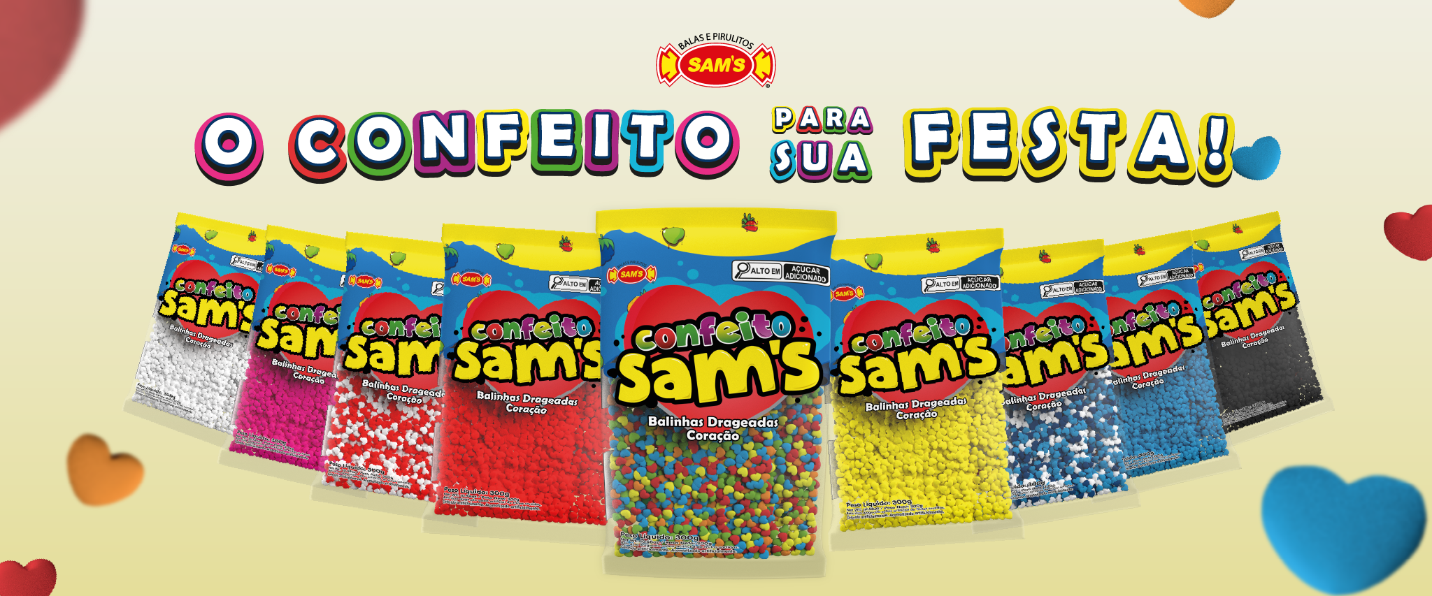 Confeitos Sam's