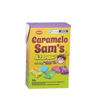 Caramelo Azedinho – Display Caixeta - 