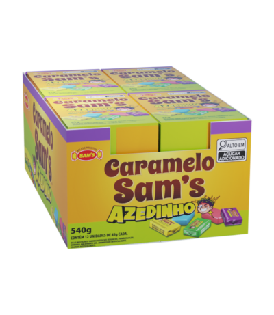Caramelo Azedinho – Display Caixeta - 