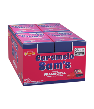 Caramelo Framboesa – Caixeta Display - 