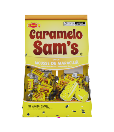 Caramelo Mousse de Maracujá - 