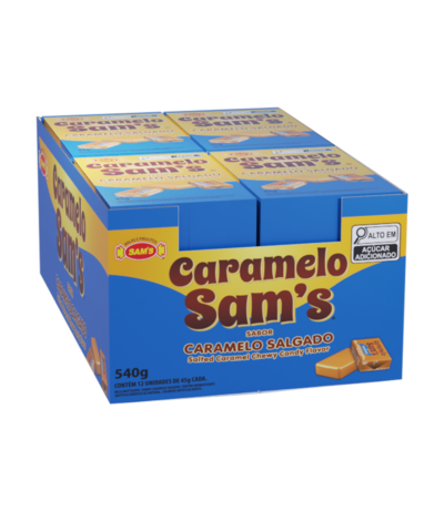 Caramelo Salgado  – Display Caixeta - 